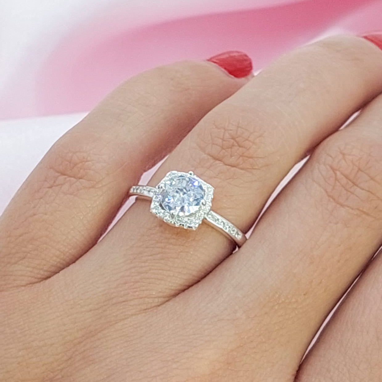 Anillo Compromiso Plata 925 210000024659v – Joyería Milena