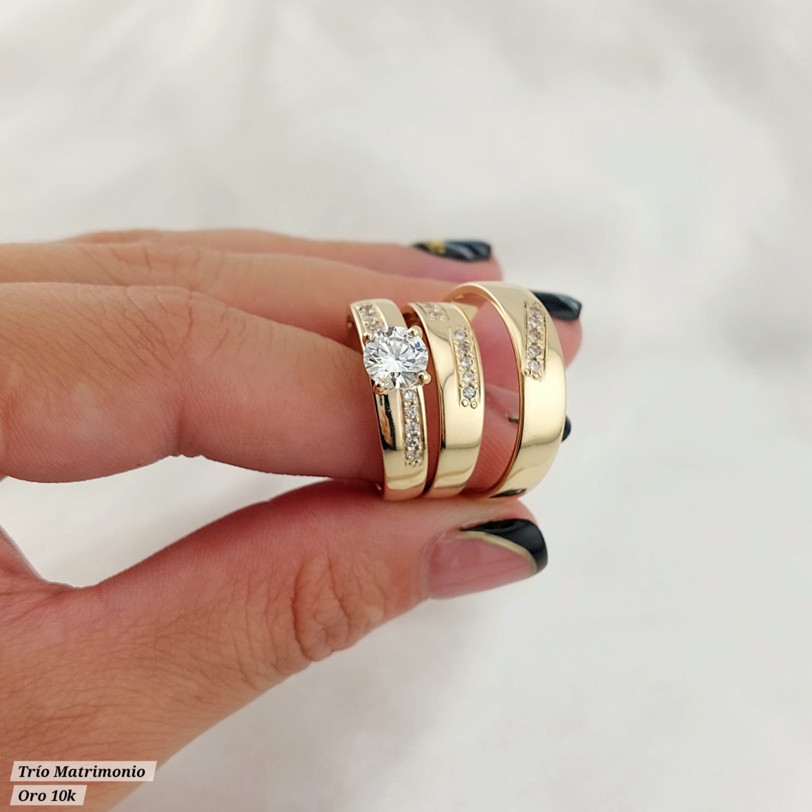 Anillos Matrimonio Oro 10k