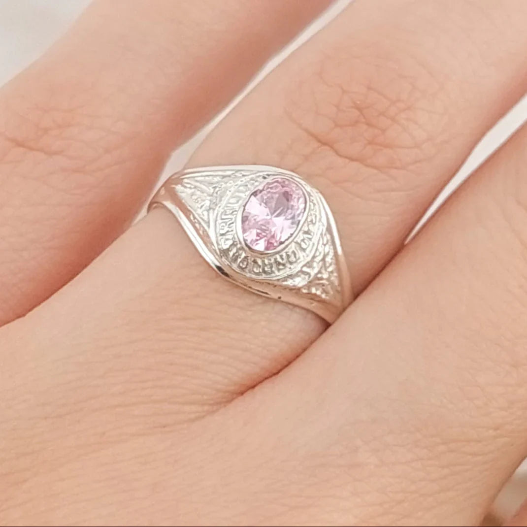 Anillos Graduacion Plata 925
