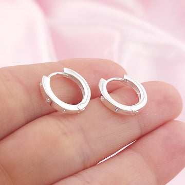 Huggies 13mm Plata 925 27799