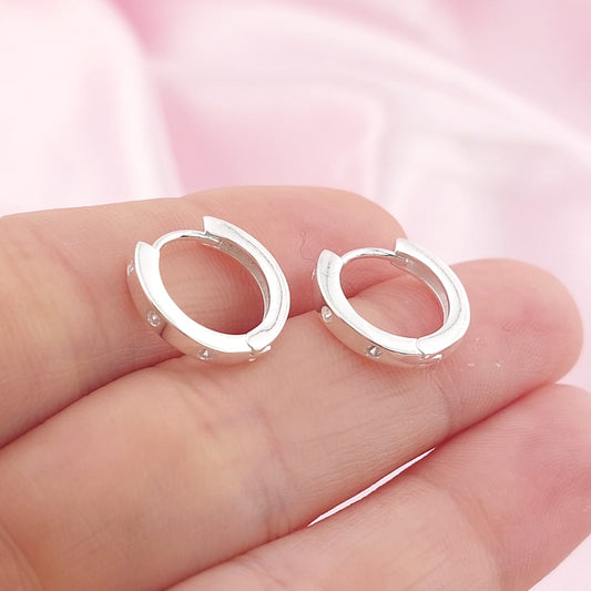 Huggies 13mm Plata 925 27799