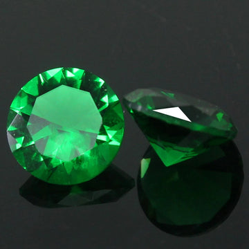 Piedra Zafiro Laboratorio 6mm 0.75ct Certificado GRC 27554