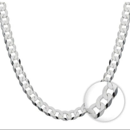 Cadena Grumet 65CM/8MM Plata 925 25458