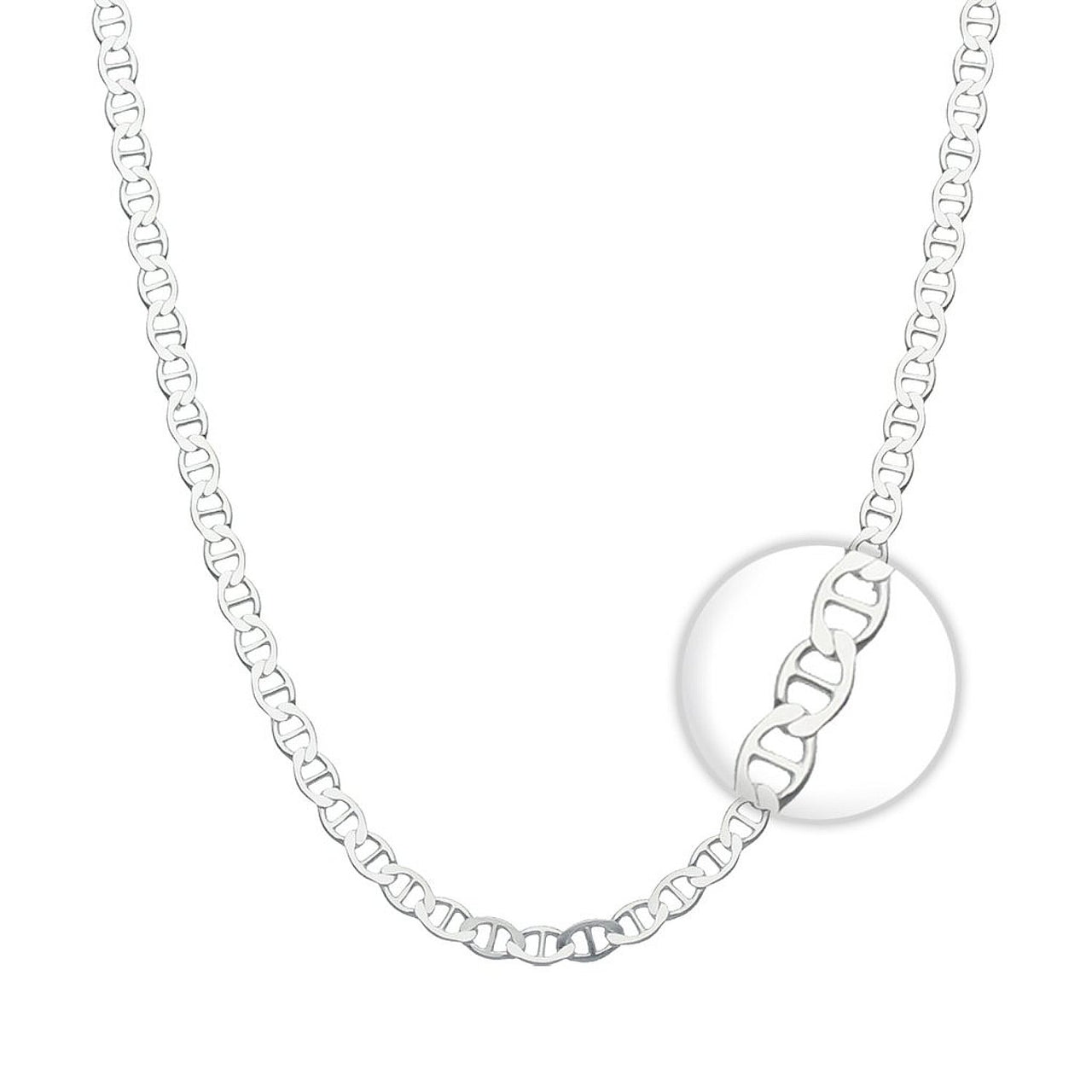 Cadena 60CM/5MM Plata 925 25462