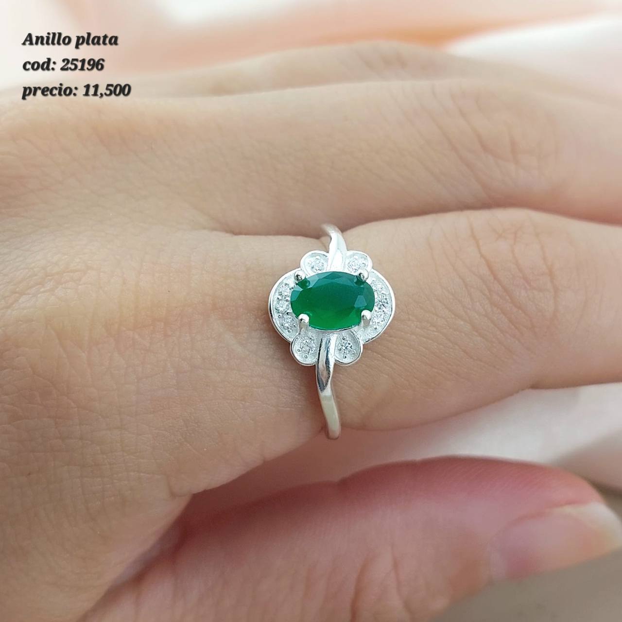 Anillo Dama Plata 925 25196
