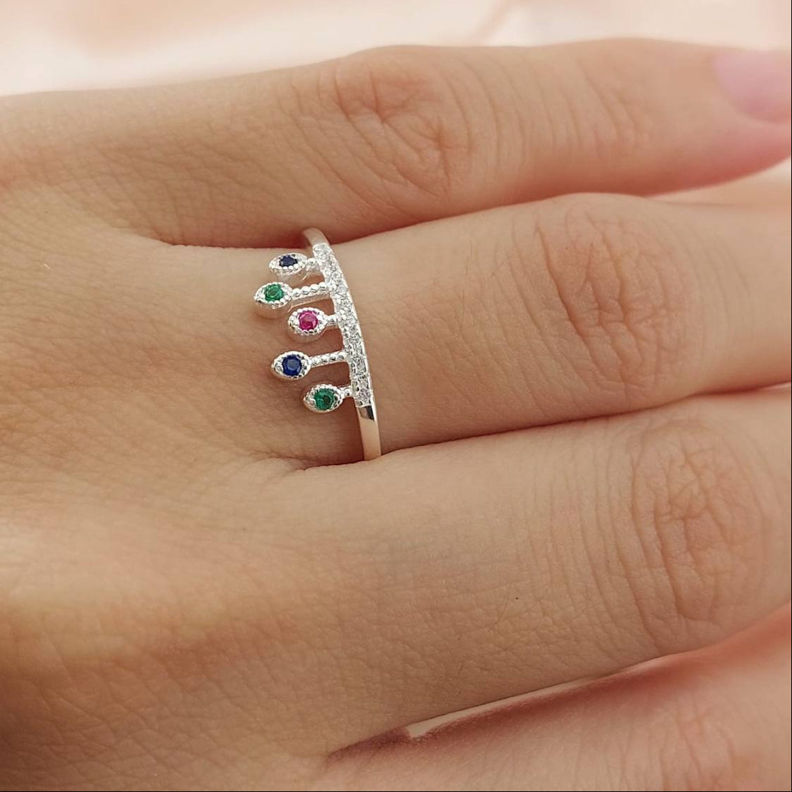 Anillo Dama Plata 925 25185