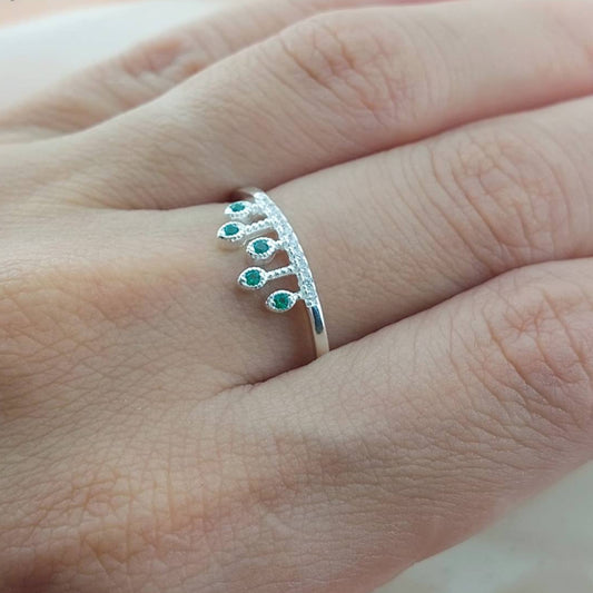 Anillo Dama Plata 925 25186