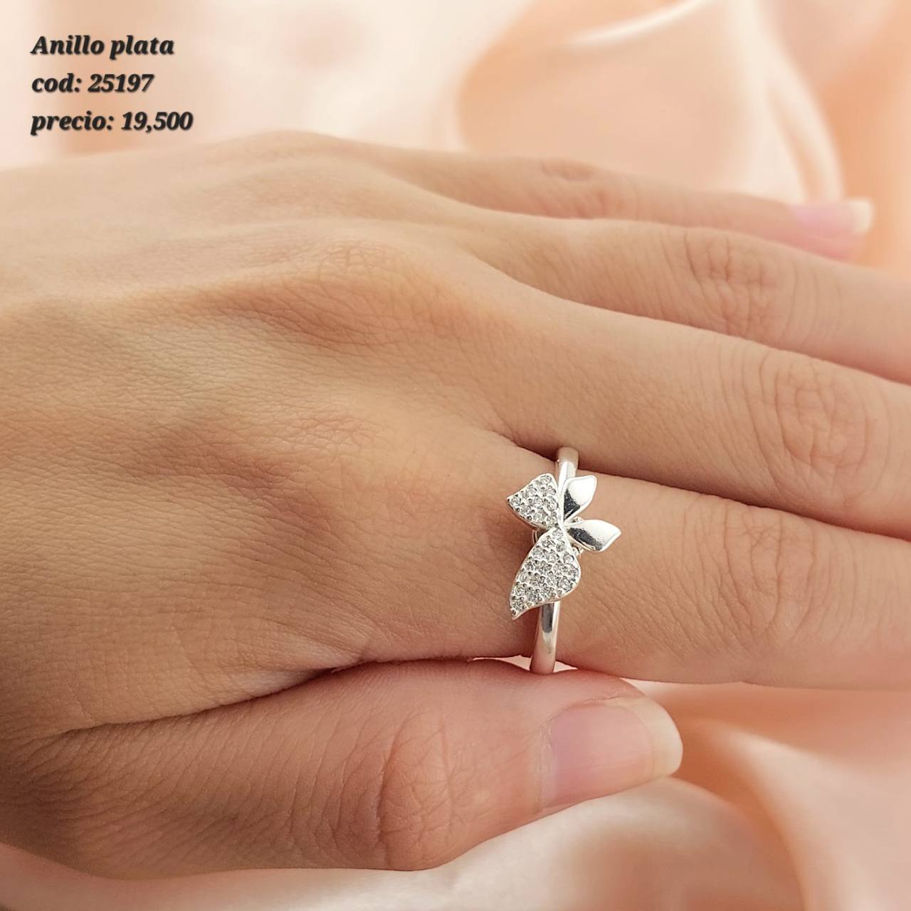 Anillo Dama Plata 925 25197