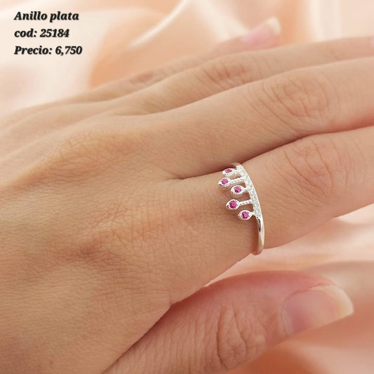 Anillo Dama Plata 925 25184