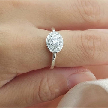 Anillo Dama Plata 925 25183v