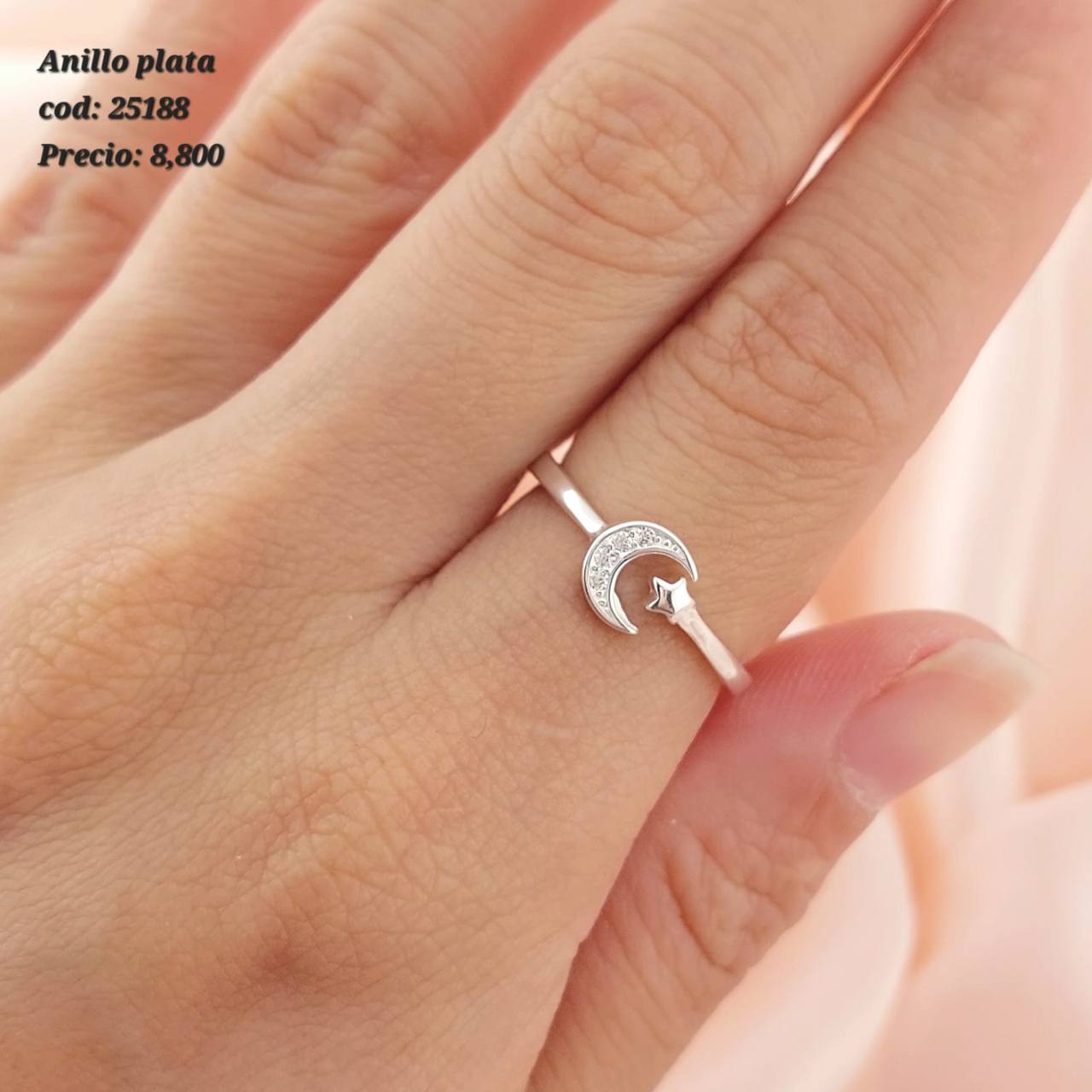 Anillo Dama Plata 925 25188
