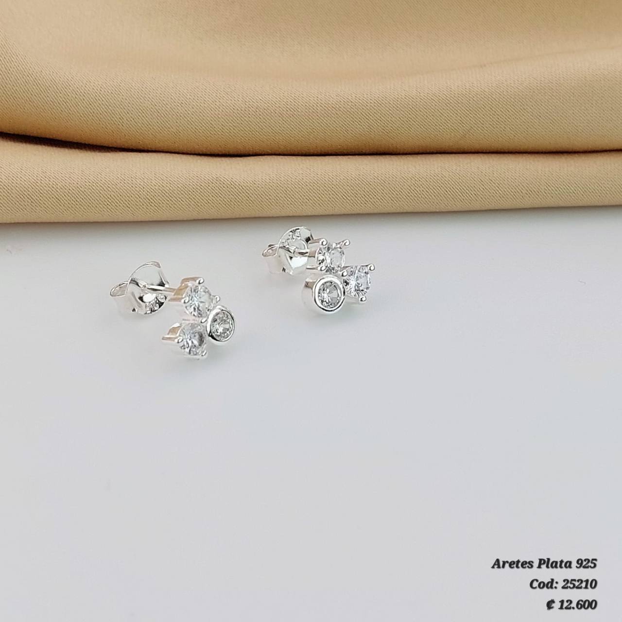 Aretes Dama Plata 925 25210