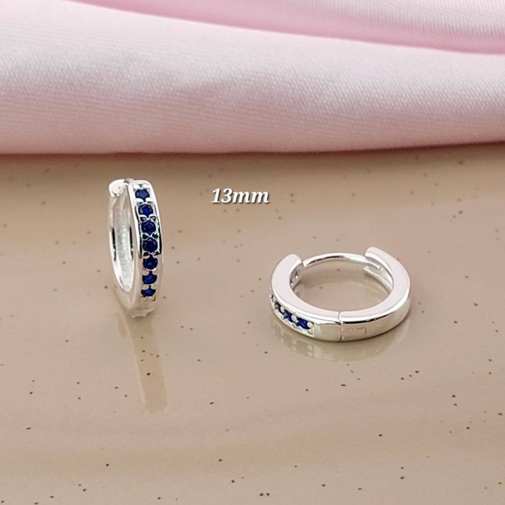 Huggies 13mm Dama Plata 925 25214