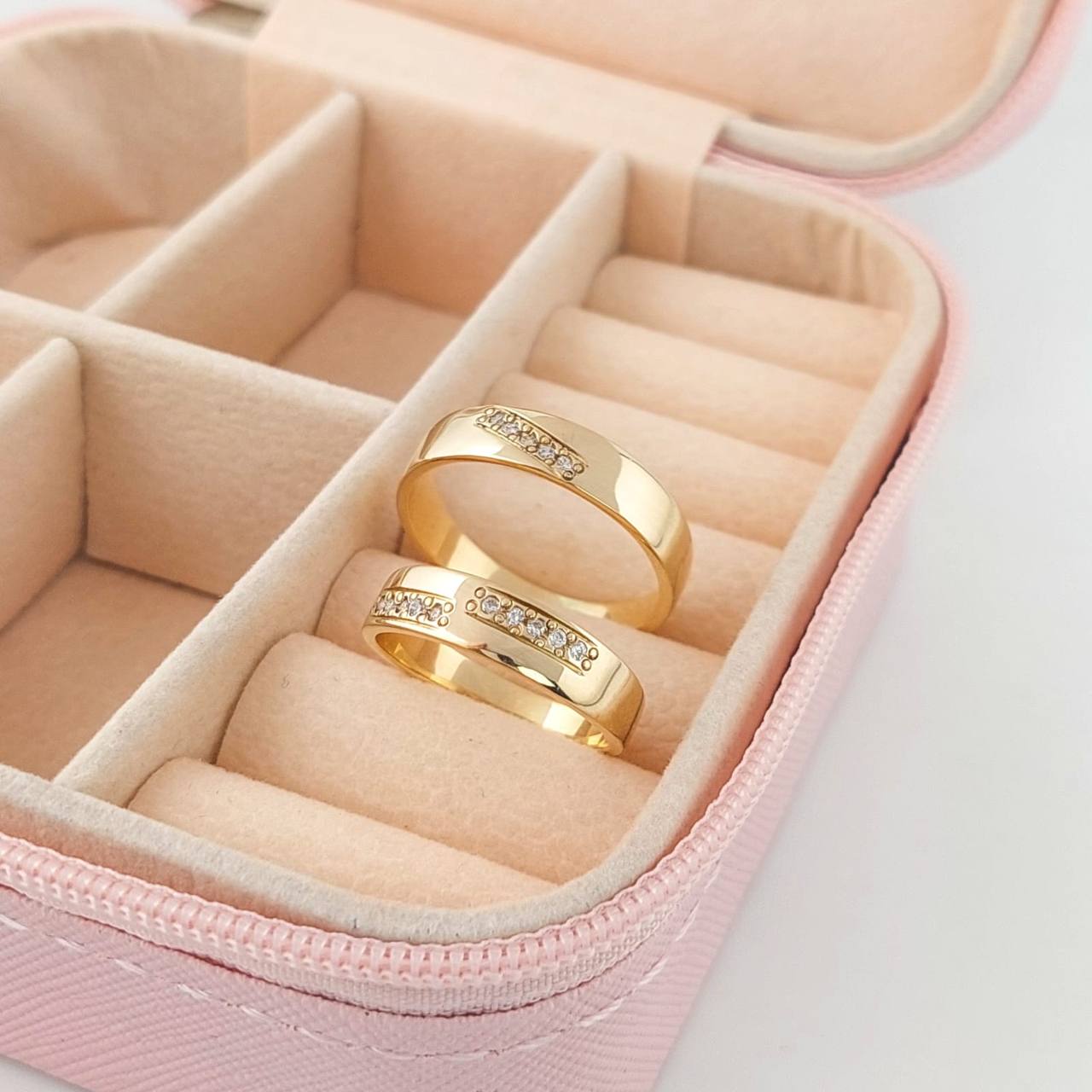 Anillos Dúos Matrimonio Oro 10k 25440