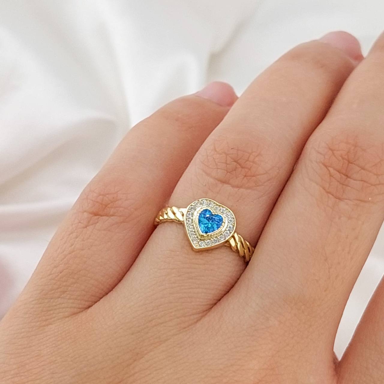 Anillo Dama Oro 10k 25454