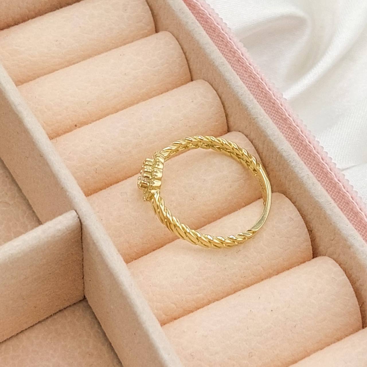 Anillo Dama Oro 10k 25452