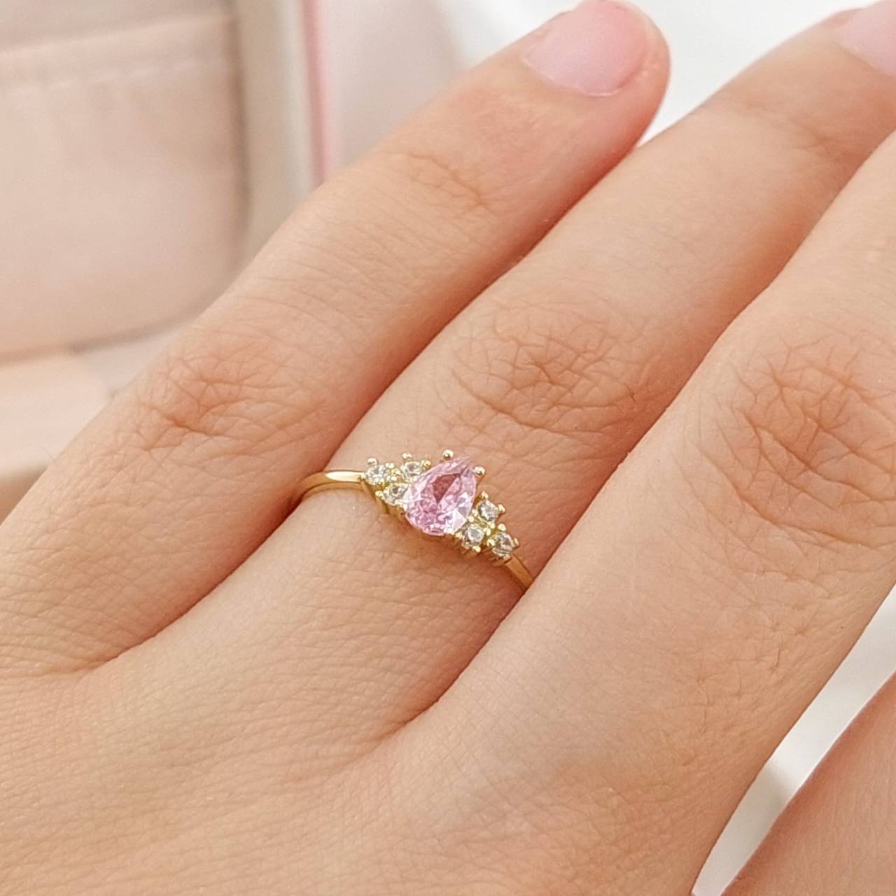 Anillo Dama Oro 10k 25453