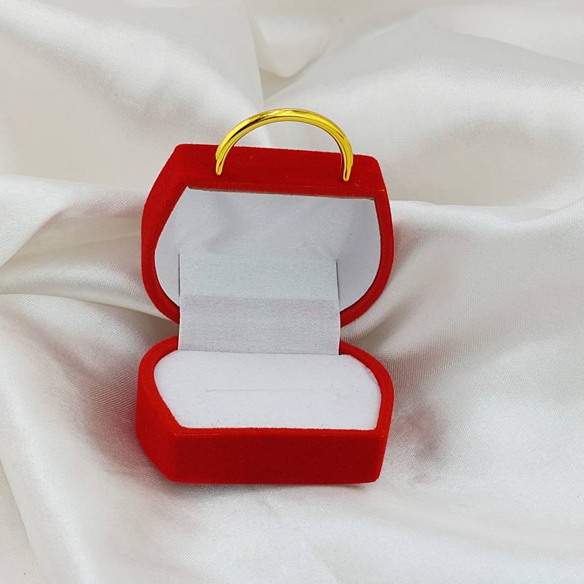 CAJA REGALO CARTERA ROJO ANILLO 25455