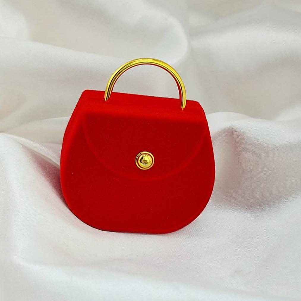 CAJA REGALO CARTERA ROJO ANILLO 25455