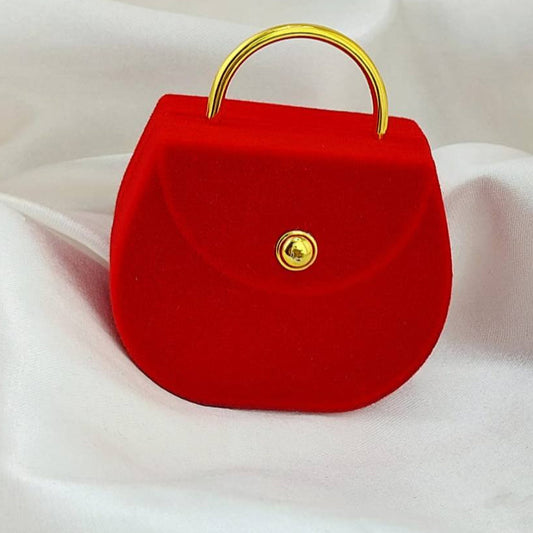 CAJA REGALO CARTERA ROJO ANILLO 25455