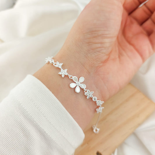 Pulsera Dama 16-18cm Plata 925 25849