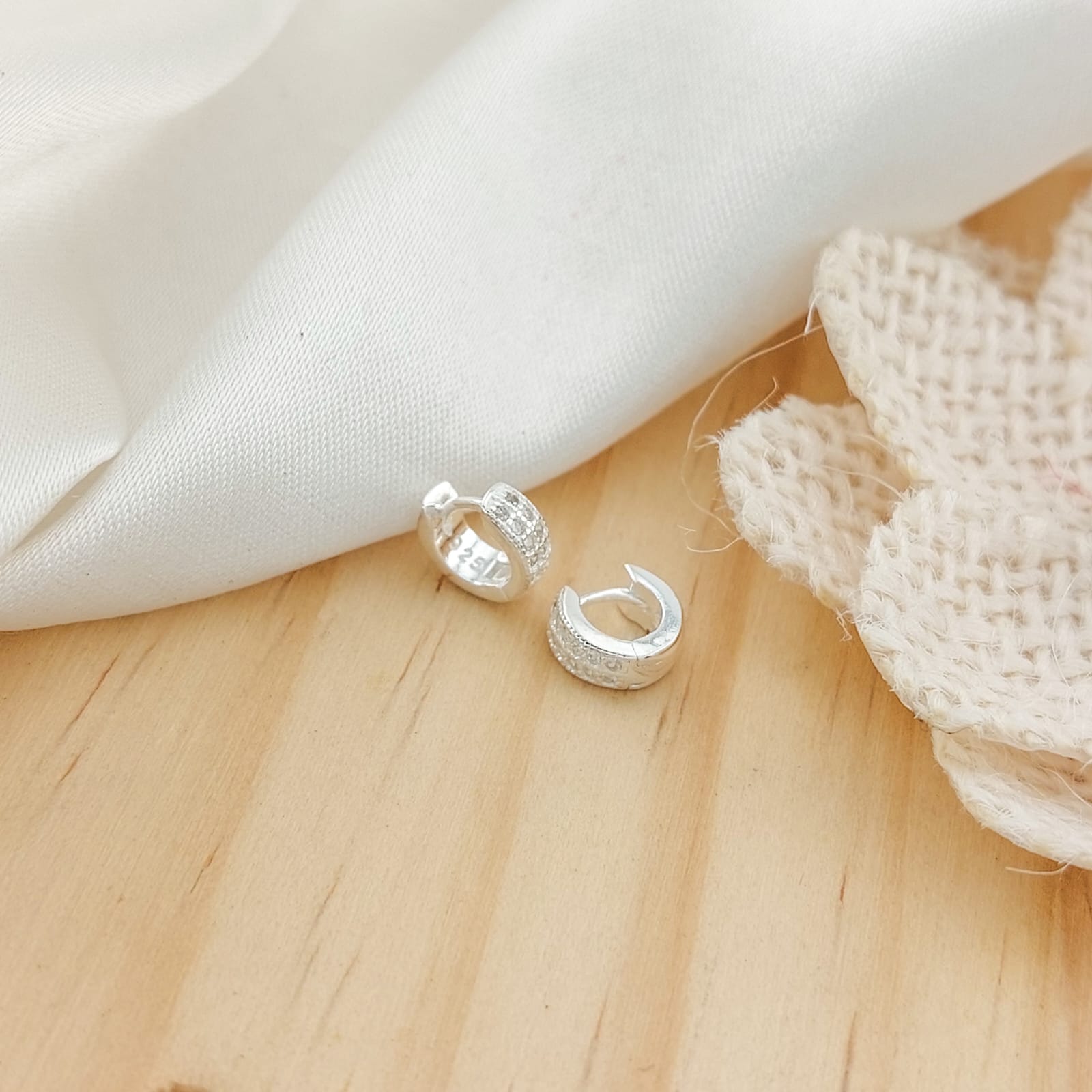 Huggies Bebe 7mm Plata 925 25882