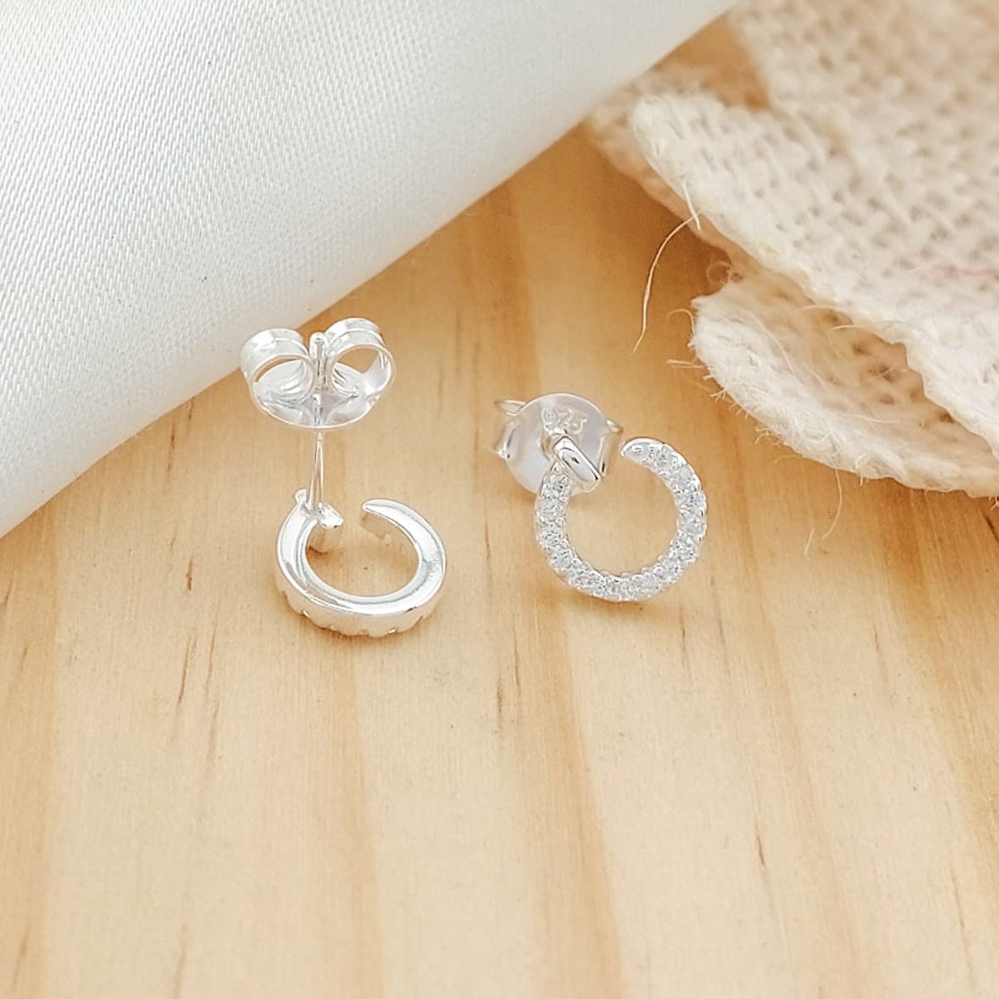 Aretes Dama Plata 925 25870