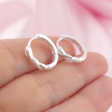 Huggies 15mm Plata 925 27806
