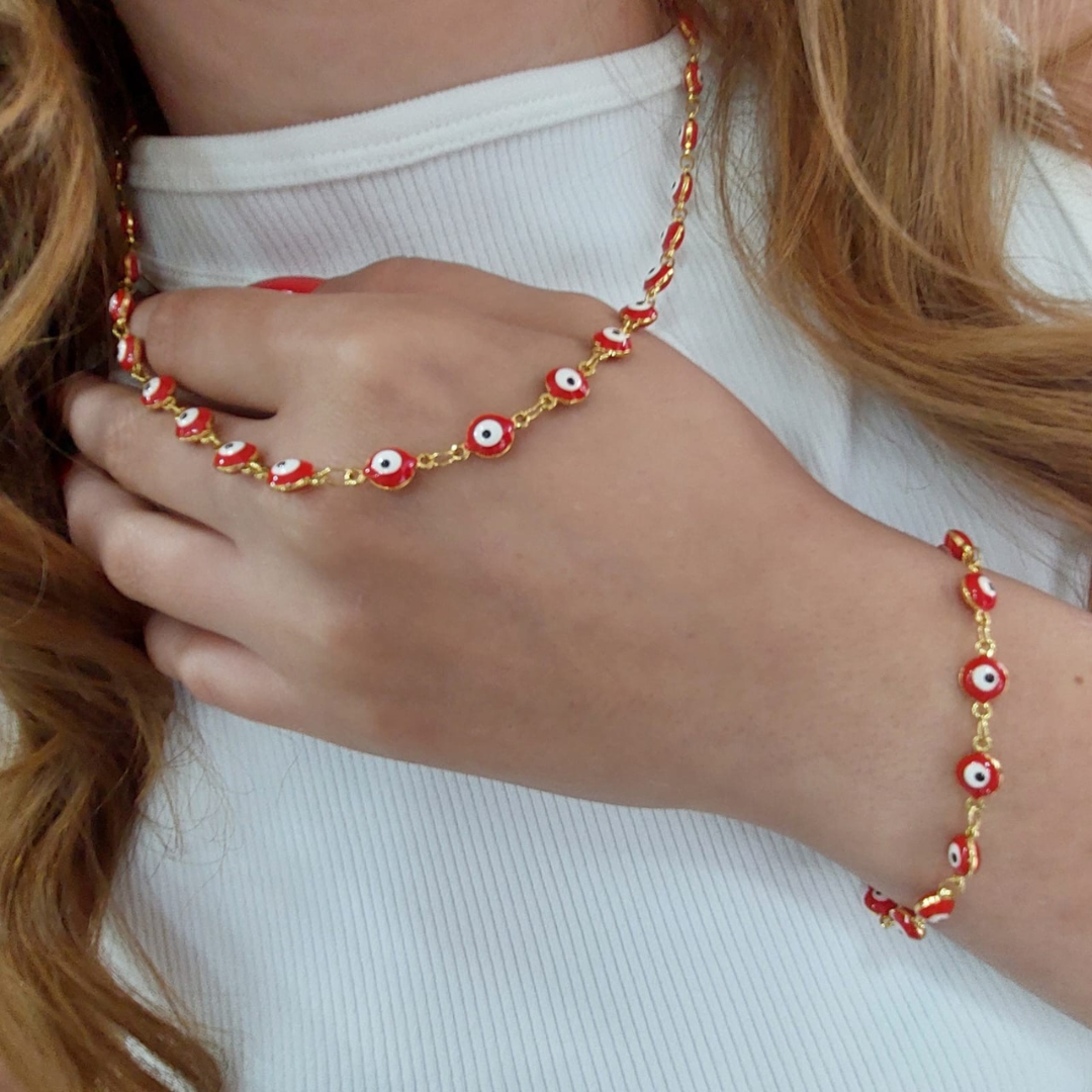Juego Acero Collar/Pulsera 210000018703x