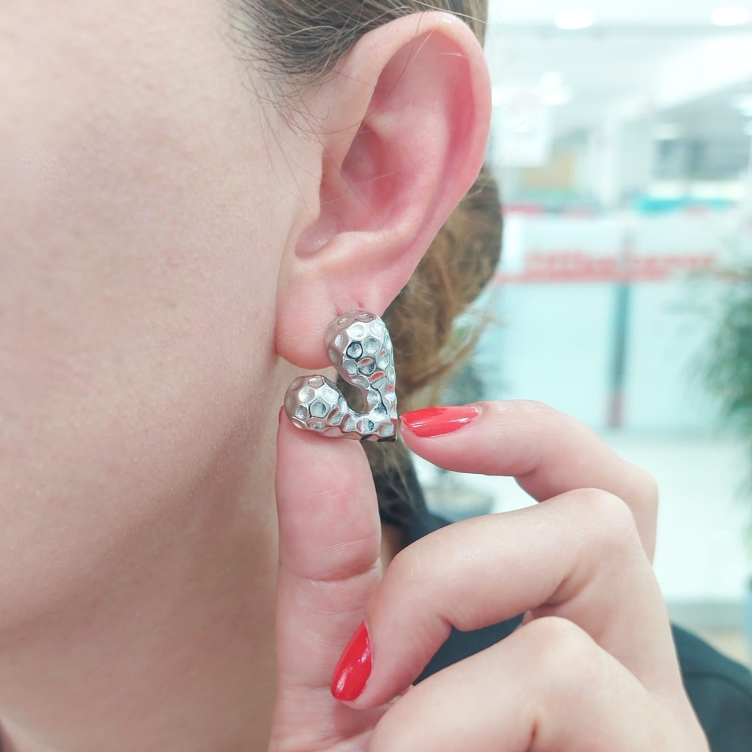 Arete Acero Dama Corazón 23X21mm 210000023570x