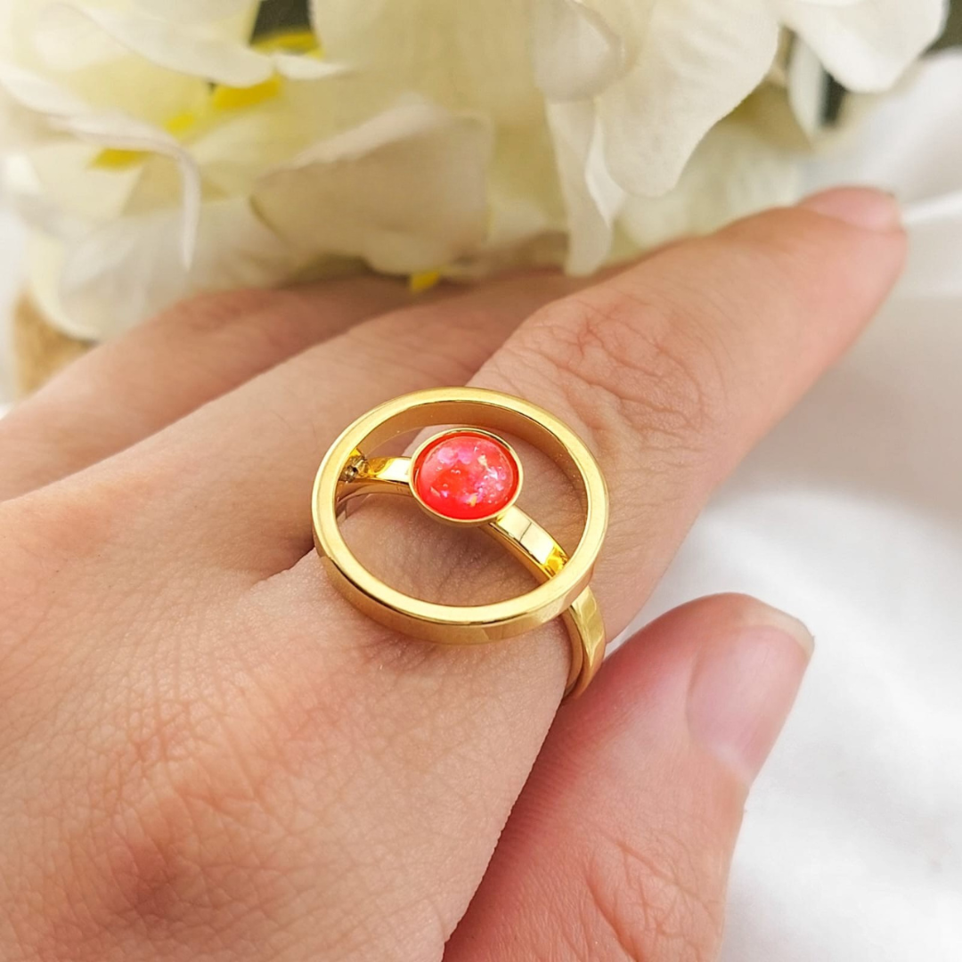Anillo Dama Acero 24738x