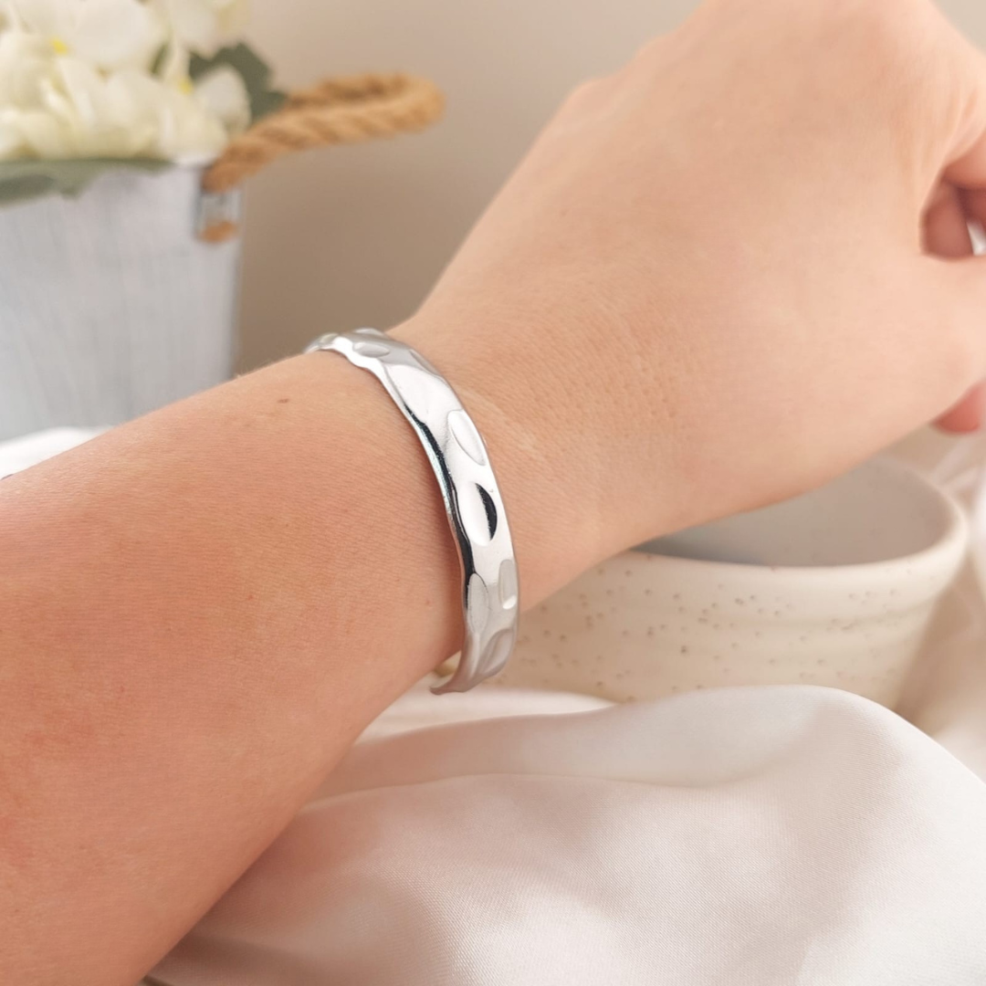 Pulsera Aro Dama Acero 25016