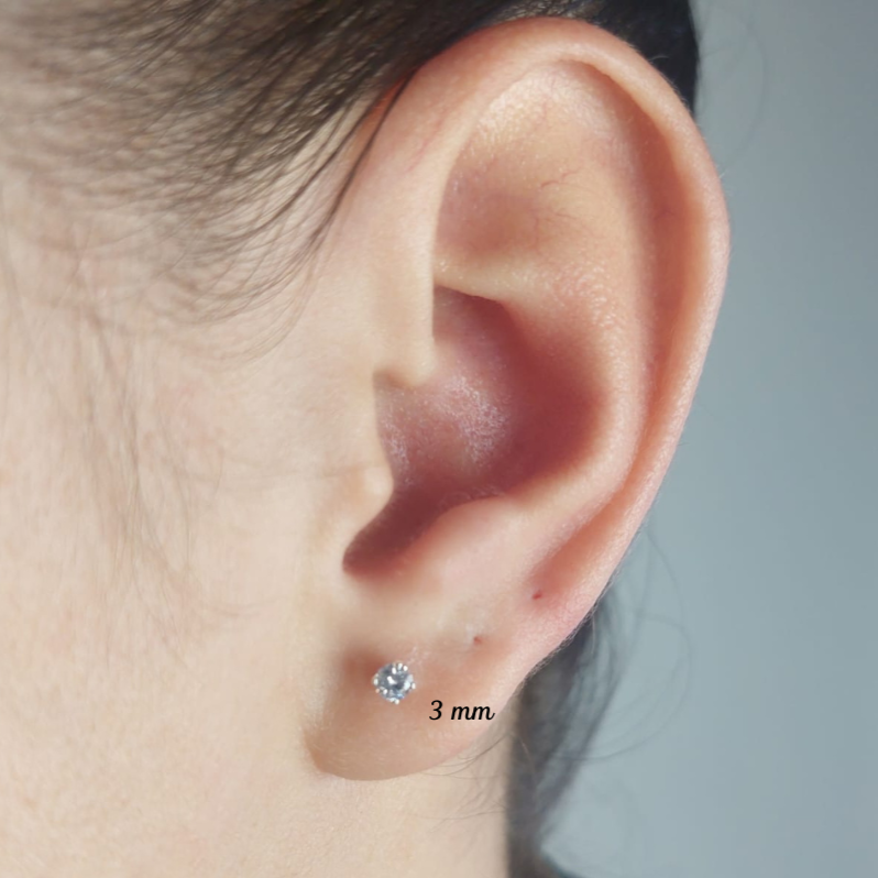 Chispas 3mm Plata 925 925 09363
