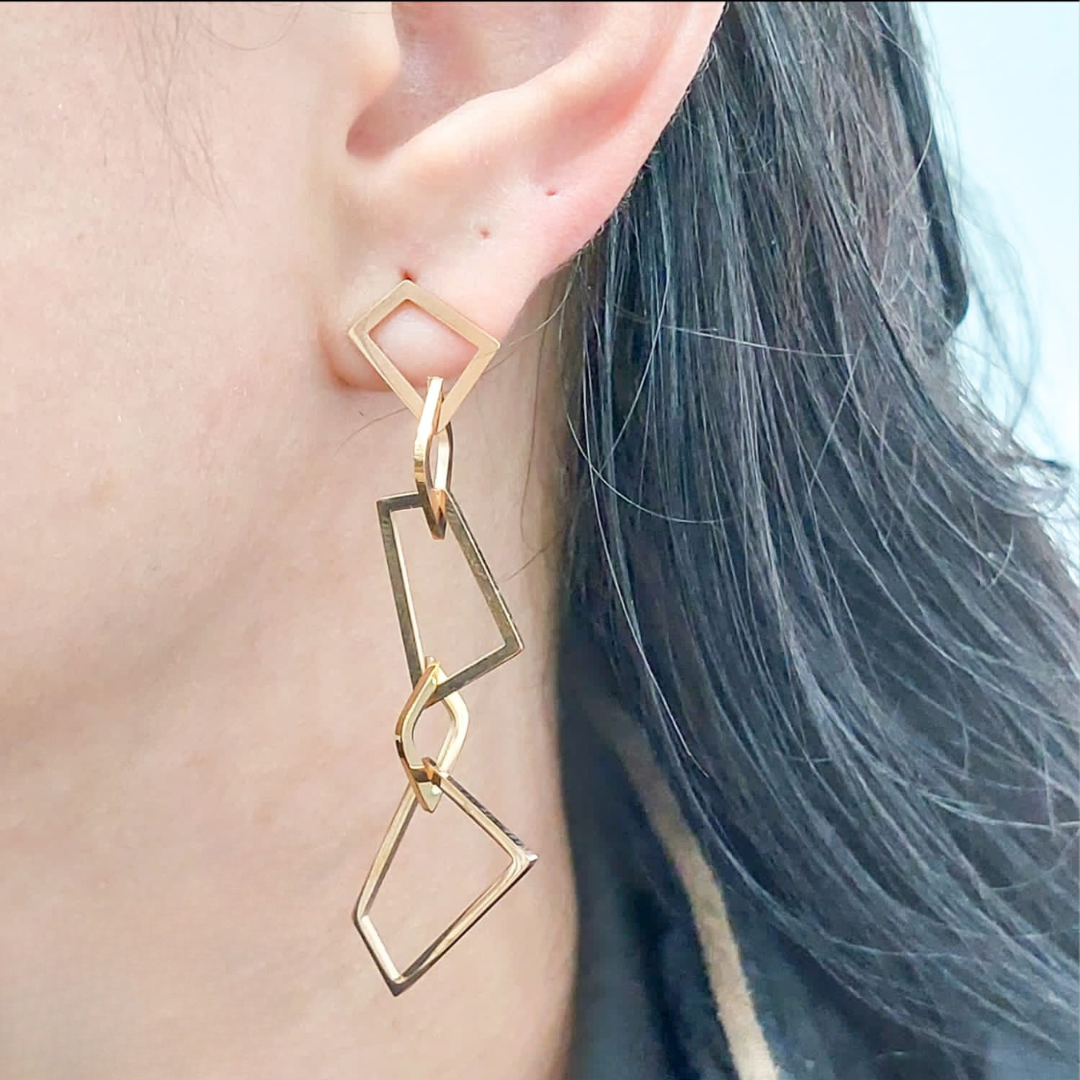 Aretes rosa Acero 210000017682x
