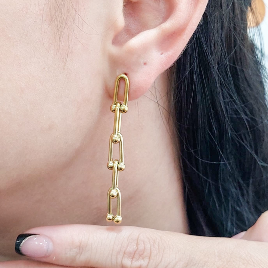 Aretes Largos Acero 210000017702x