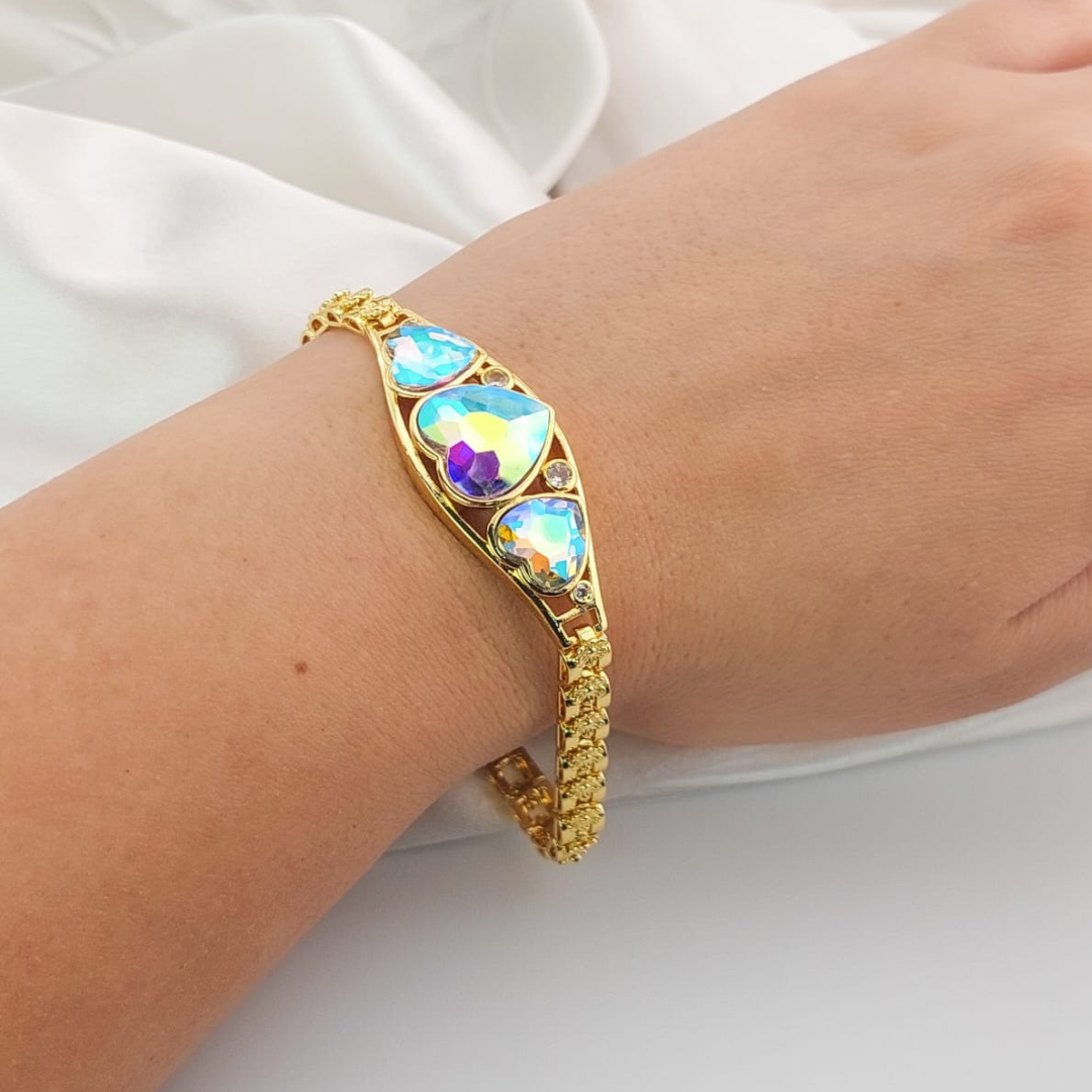 Pulsera Dama Oro Laminado 24975