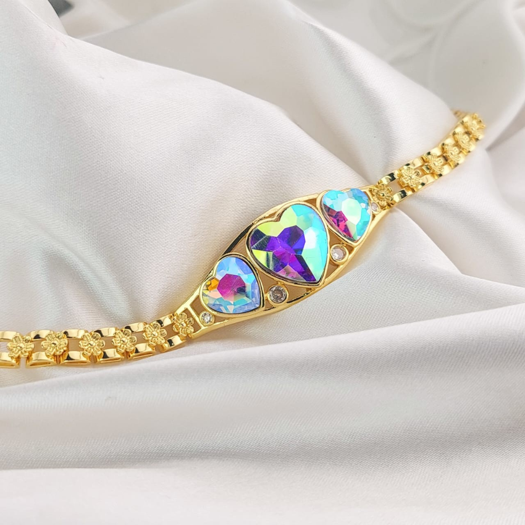 Pulsera Dama Oro Laminado 24975