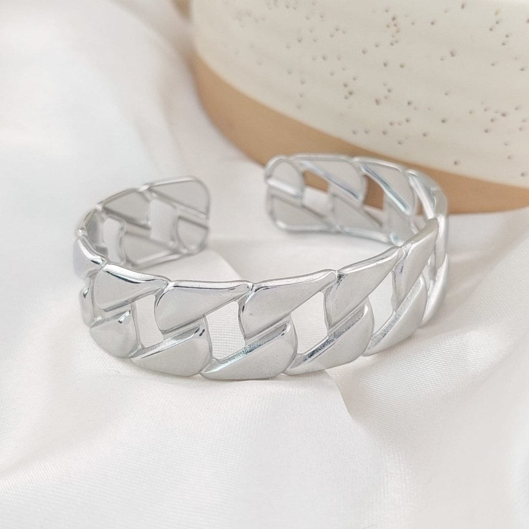 Pulsera Aro Dama Acero 25039