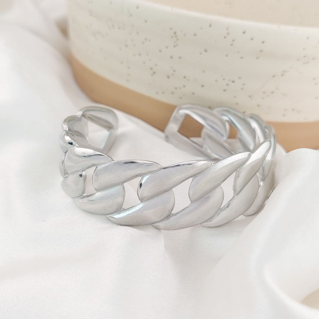 Pulsera Aro Dama Acero 25043