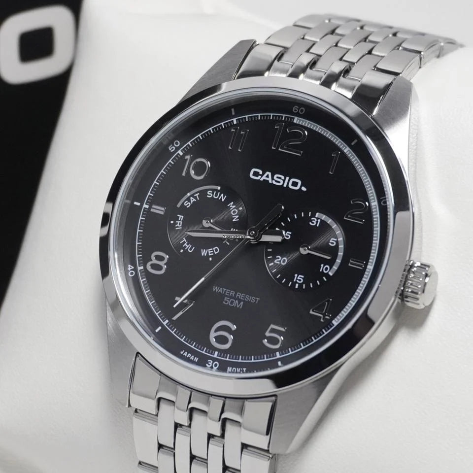 Casio WR50m Reloj para Hombre MTP-E340D-1AV