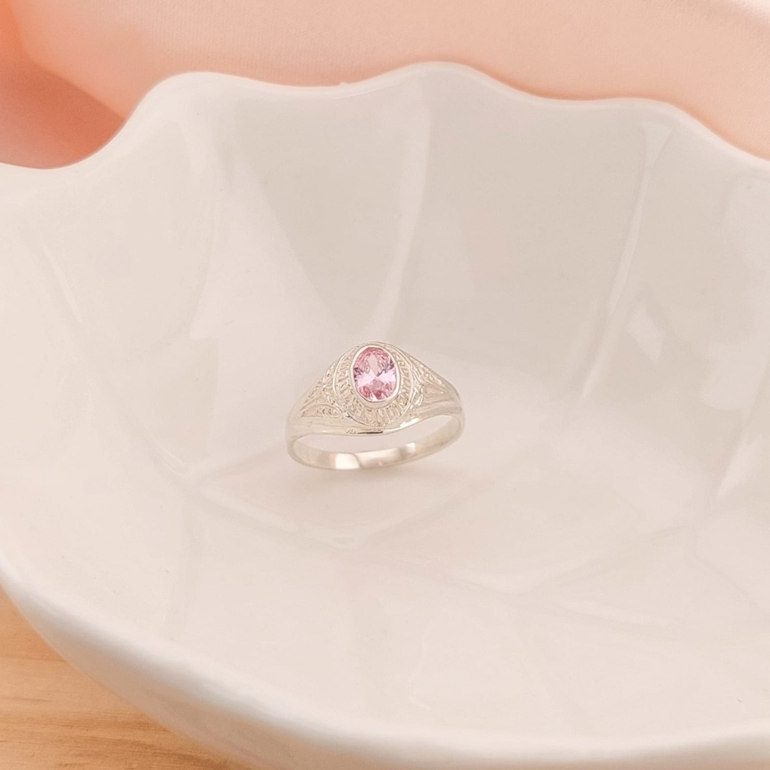 Anillo Graduación Sexto Plata 925 25145