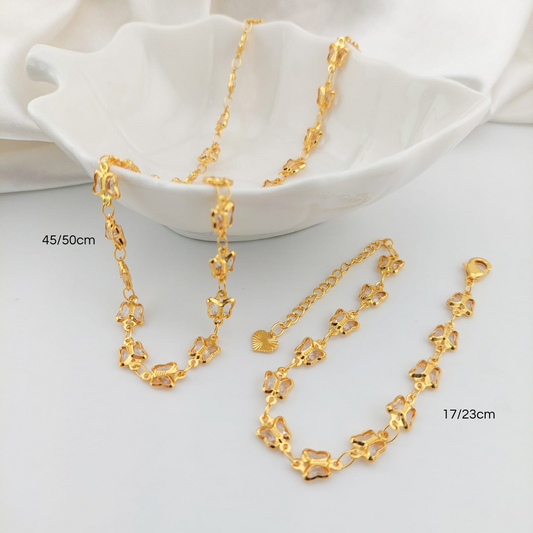 Juego Collar Y Pulsera Lam 45/50 x 17/23 cm Lam 210000023307x