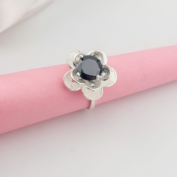 Anillo Casual Negro Plata 925 210000024552