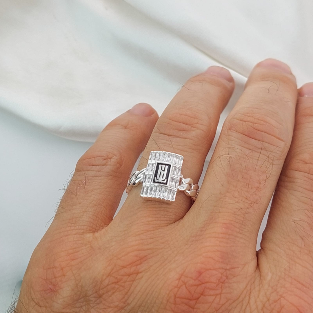 Anillo Hombre Plata 925 25272