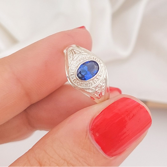 Anillo Graduación Sexto Plata 925 25141
