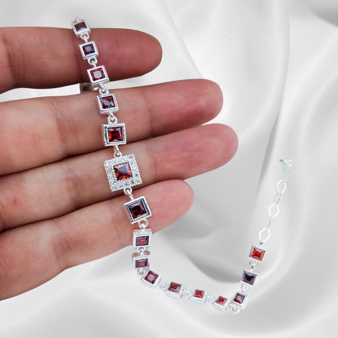 Pulsera Dama 17-19cm 8.1gr Plata 925 17059