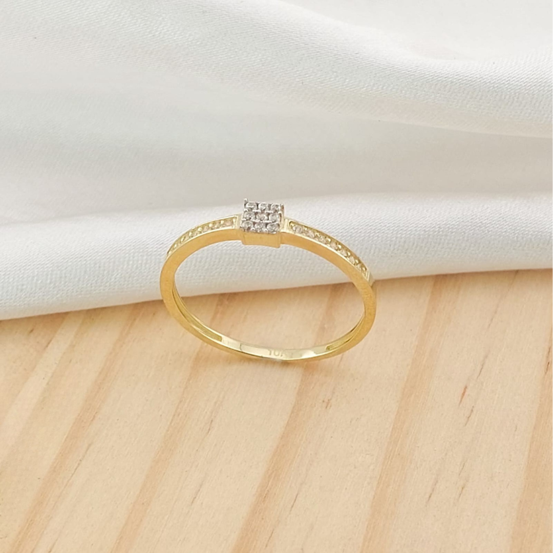 Anillo Dama Oro 10k 25634