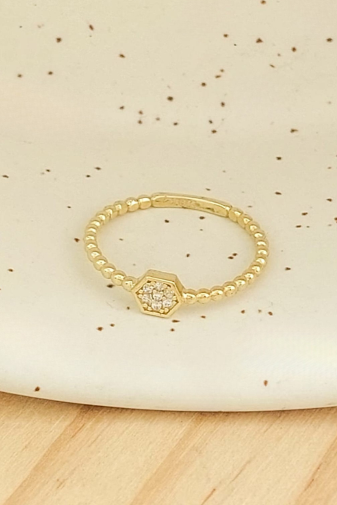 Anillo Dama Oro 10k 25633