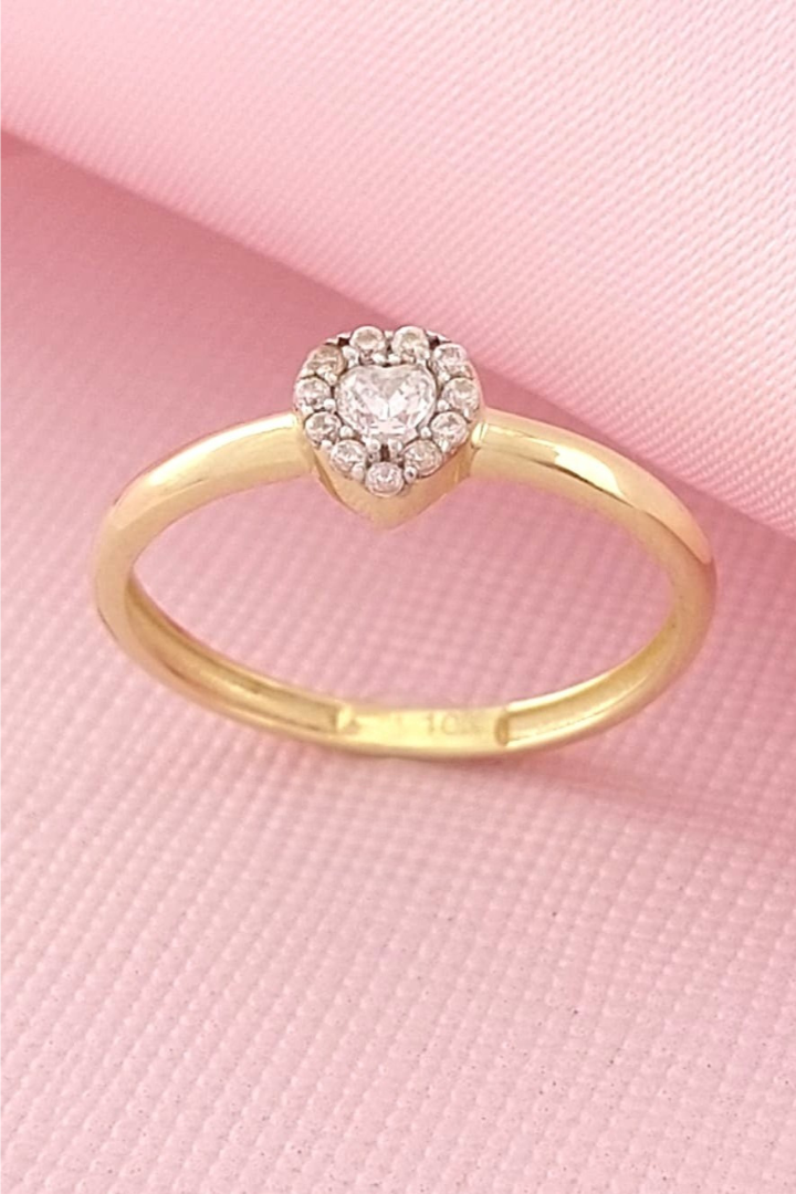 Anillo Dama Oro 10k 25635