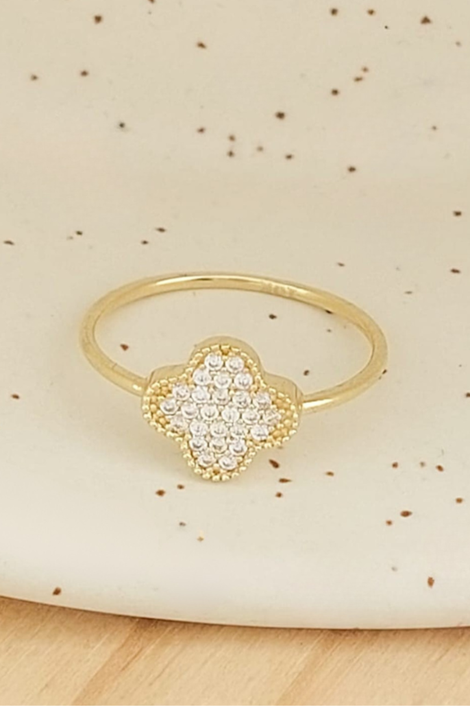 Anillo Dama Oro 10k 25628